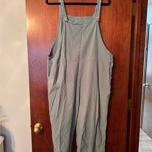 Casual Blue Overalls